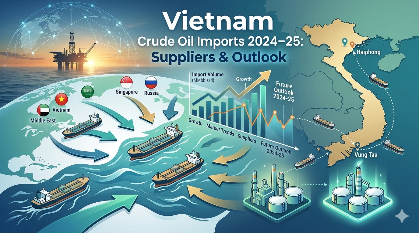 Vietnam Crude Oil Imports 2024–25: Market Trends, Suppliers & Outlook