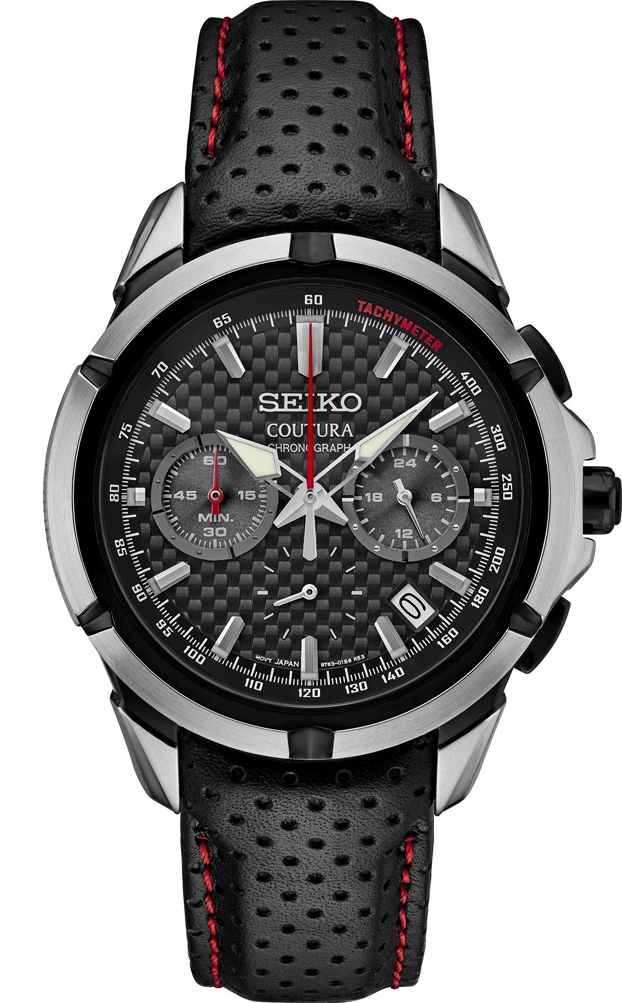 Seiko Watch Alarm Chronograph Perfect for Athletes and Adventurers