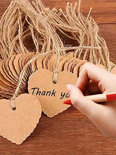 Custom Heart Tags Personalized Heart Shaped Hang Tags