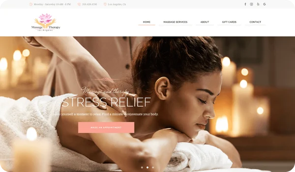 Why Every Massage Therapist Needs a Professional Website Design Service