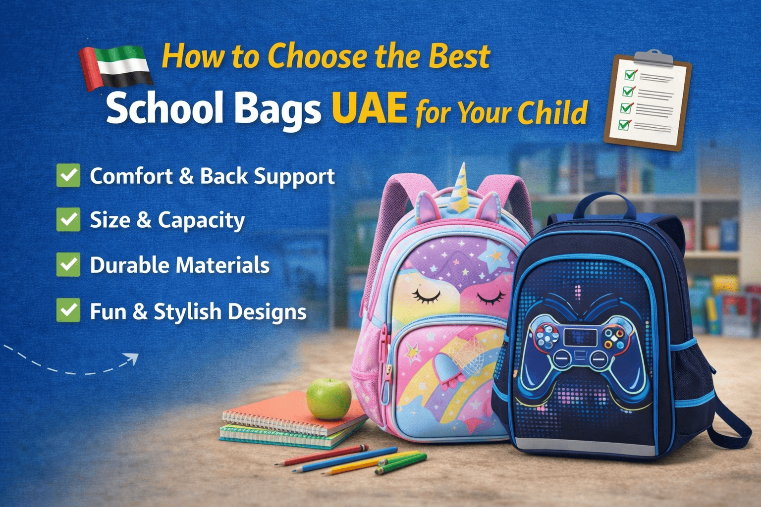 How to Choose the Best School Bags UAE for Your Child