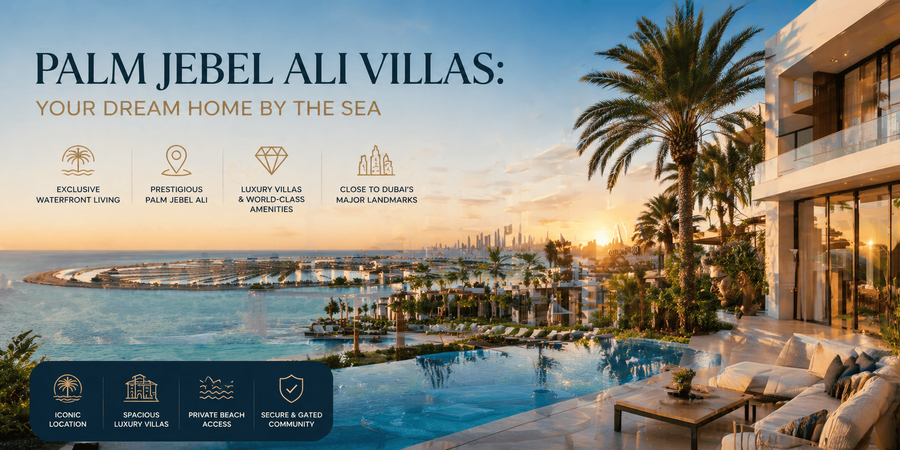 Palm Jebel Ali Villas: Your Dream Home by the Sea