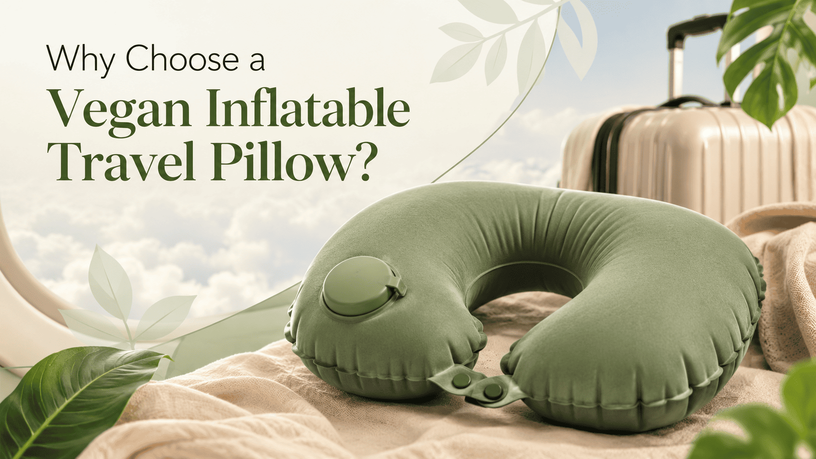 Why Choose a Vegan Inflatable Travel Pillow?