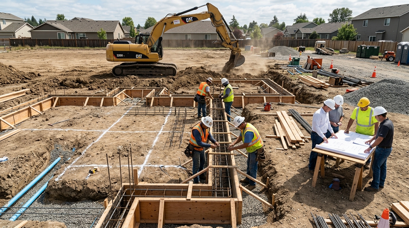 How To Prepare A Foundation For A House​