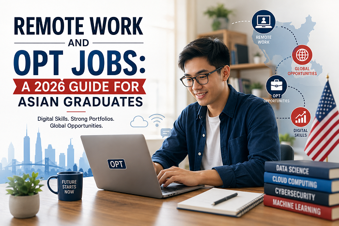 How Remote Internships Help Asian Students Succeed During OPT