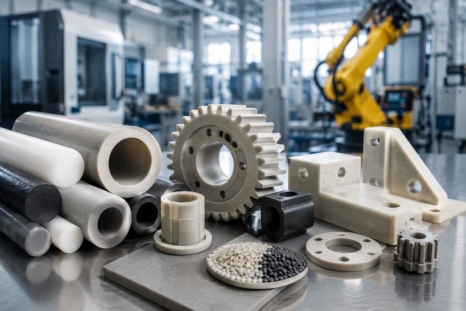 PTFE Glass-Filled Rods